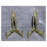 Brass Plate Easel Stands