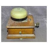Midland Railway Brass & Mahogany Railway Signal