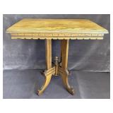 Victorian Eastlake Style Parlor Table