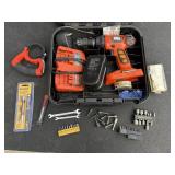 Black & Decker Drill with Battery, Charger and