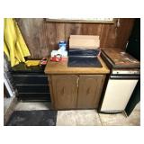 Trash Compressor, Cabinet, Etc.