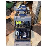 Ryobi Power Tools with Organizing Cart