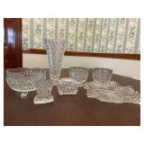 Glassware inclu. Fostoria American