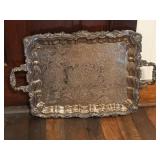 Silvertone Serving Platter (Unmarked)