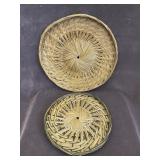 Wicker Serving Trays