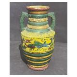 Distressed Japanese Ceramic Pot Vase