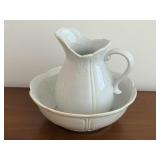 McCoy USA Pitcher & Basin Washbowl