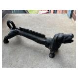 Cast Iron Dachshund Boot Scraper
