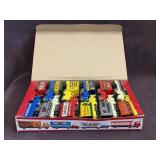 World Wide Van Lines Tin Friction Toy Truck Set