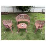 Cast Iron Grapevine Garden Set