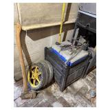 Axe, Wheels, Misc. Tools & Box