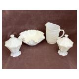 Milk Glass Collection inclu. Fenton