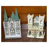 Christmas Village Church Set