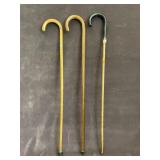 Classic Crook Handle Walking Sticks