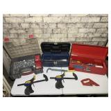 Tool Lot with Tool Boxes