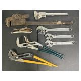 Pipe Wrench, Adjustable Wrenches, Locking P