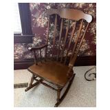 Traditional Wood Rocker