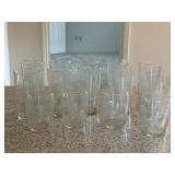 Grape Pattern Juice Glass Set