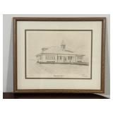 Framed Artwork 'Hebbardsville School'