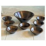 Giftwood Wood Salad Bowl Set