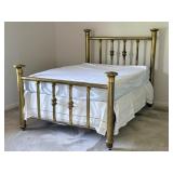 Full Size Brass Bedframe