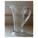 Glass Plymouth Pitcher