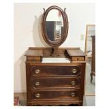 Victorian Wishbone Gentlemen Dresser