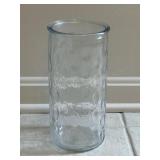 Glass Thumbprint Vase