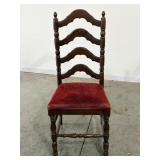 French Country Style Ladder Back Chair