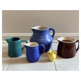 Stoneware Pitchers