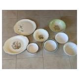 Various Platters & Bowls