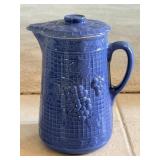 UHL Pottery Co. Blue Stoneware Pitcher