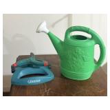 Lawn Sprinkler & Watering Can