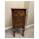 Nightstand w/ attached gun holster