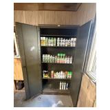 Cabinet and Contents