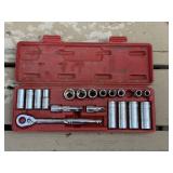 Socket and Ratchet Set