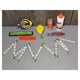 Chalk Line - Tape Measure - Levels etc