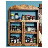 Wooden Spice Rack