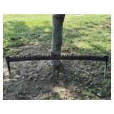 Antique Cross Cut Saw (handle damage)
