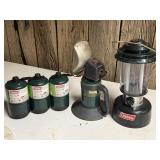 Coleman Heater - Lantern - 3 Propane Bottles
