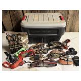 Rubbermaid ActionPacker & Tie down Ratchet Straps