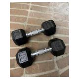 15 LB Dumbbell Set