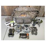 4 Game Cameras & Monitor w/ bag Wildgame