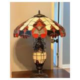 Tiffany Style Stained Glass Table Lamp