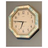 Linden Quartz Octagonal Wall Clock