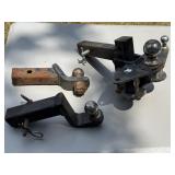 3 Way Hitch & 2 Ball Hitches