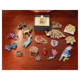 Ladies Fashion Brooch Collection