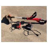 Craftsman Battery Powered Trimmer with Batteries