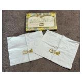 Vintage "His & Hers" and "Mr & Mrs" Pillow Cases