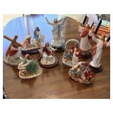 Religious Figurines incl. Home Interiors